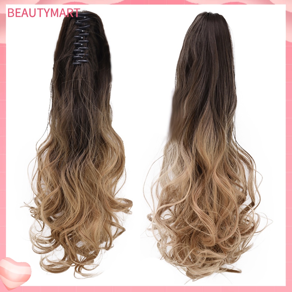 Bộ Tóc Giả Dài Xoăn Bằng Sợi Tổng Hợp Cách Nhiệt Dành Cho Nữ