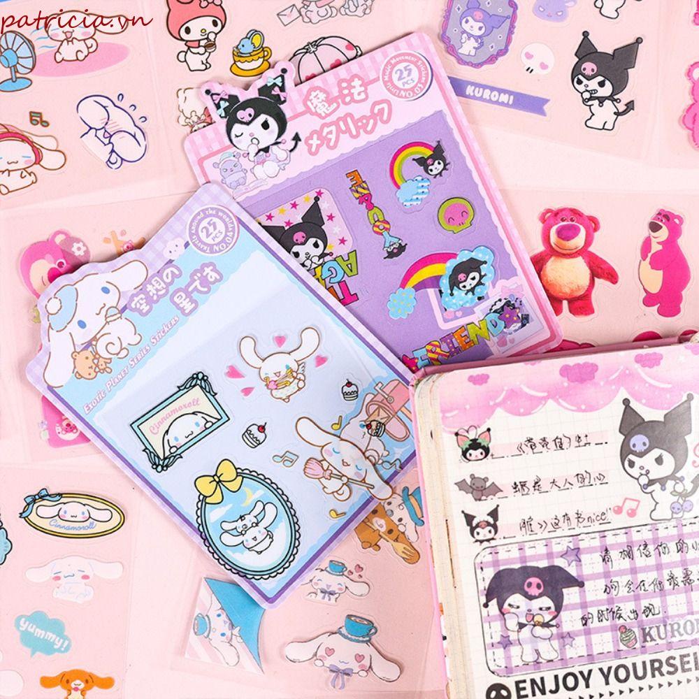 Miếng Dán Hoạt Hình PATRICIA Goo Đáng Yêu Trang Trí Sổ Tay / Điện Thoại / Laptop / Đồ Dùng Văn Phòng Phẩm