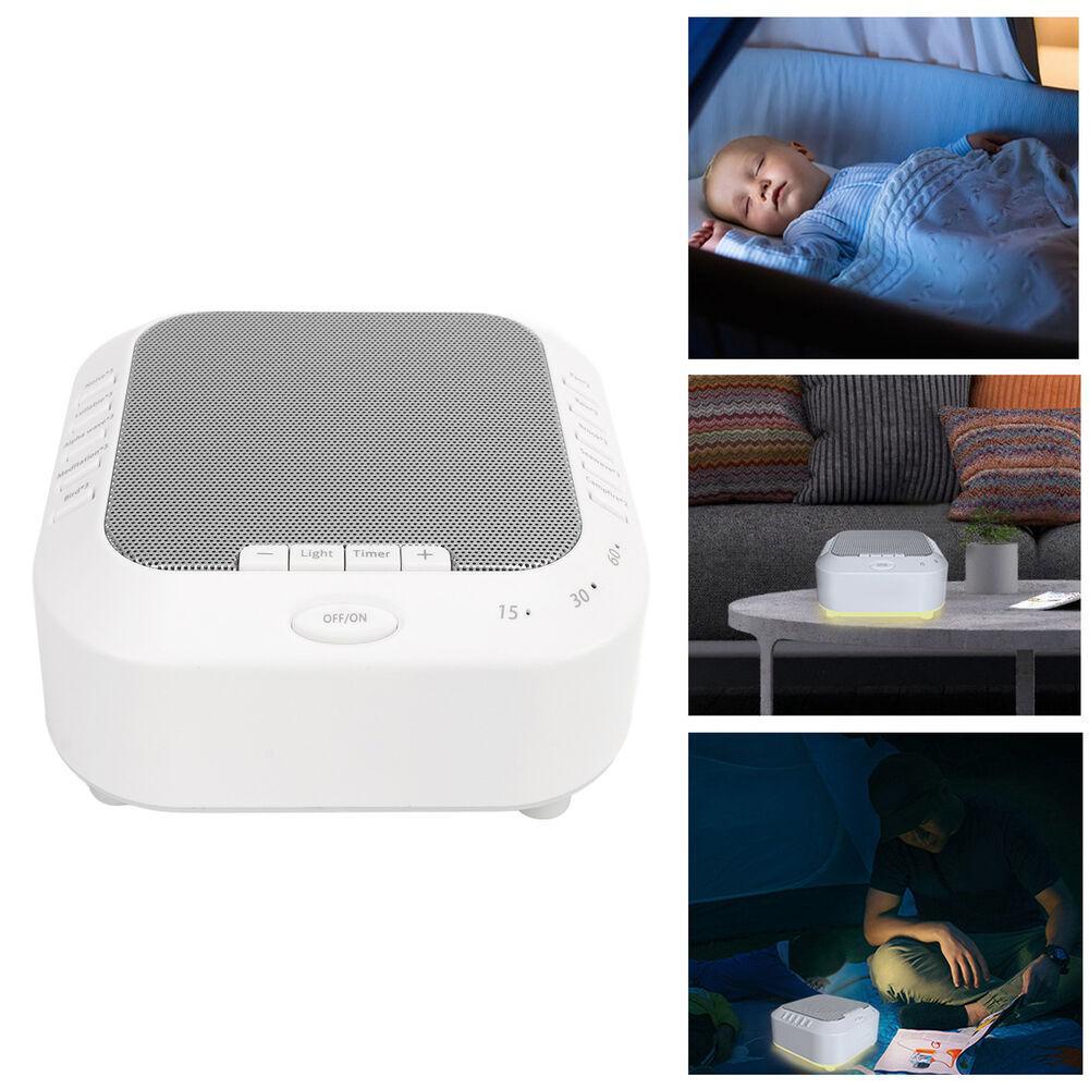 Máy Phát Nhạc MYRONGVN Trắng Tiếng Ồn Nút Play Sleep Apparatus Màu Xám Thời Gian Mới Cho Máy Nghe Nhạc Rơi Asleep