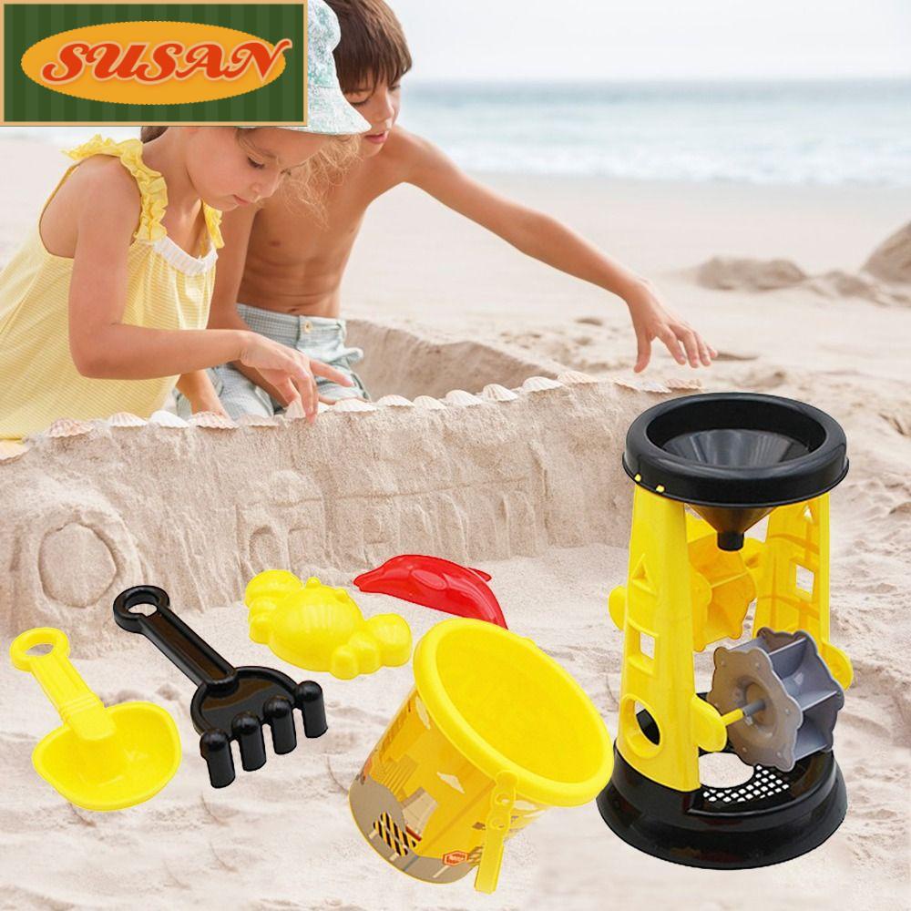 SUSANS Bộ Đồ Chơi Cát 6 Món Cho Bé