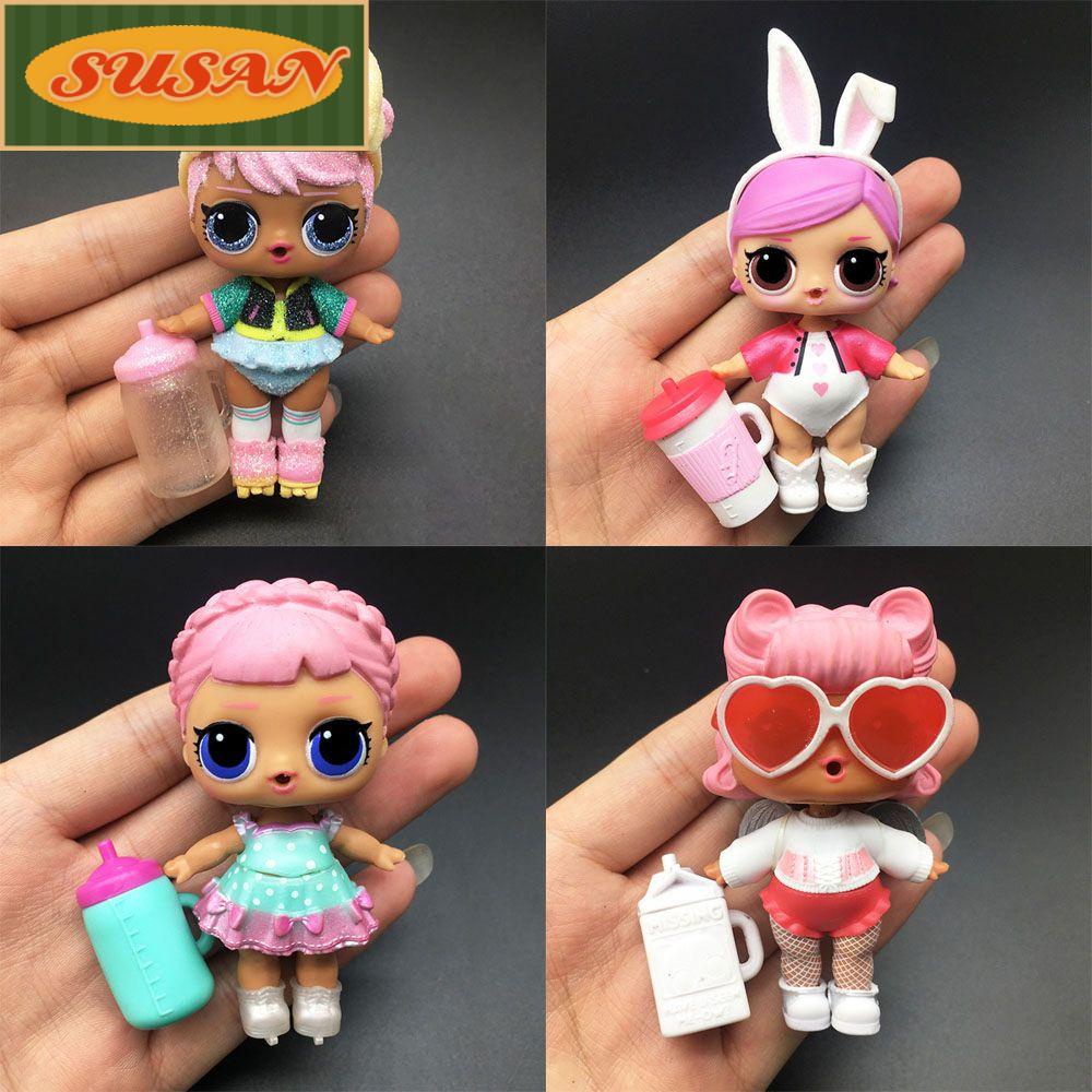 SUSANS 1 Bộ Mô Hình Búp Bê Mini Nhiều Màu Sắc Dùng Làm Quà Tặng Sinh Nhật