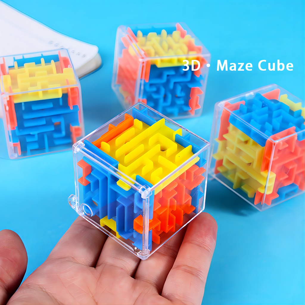 Khối Rubik 3d Mini Dạng Cuộn Thú Vị Hỗ Trợ Giáo Dục Sớm Cho Bé