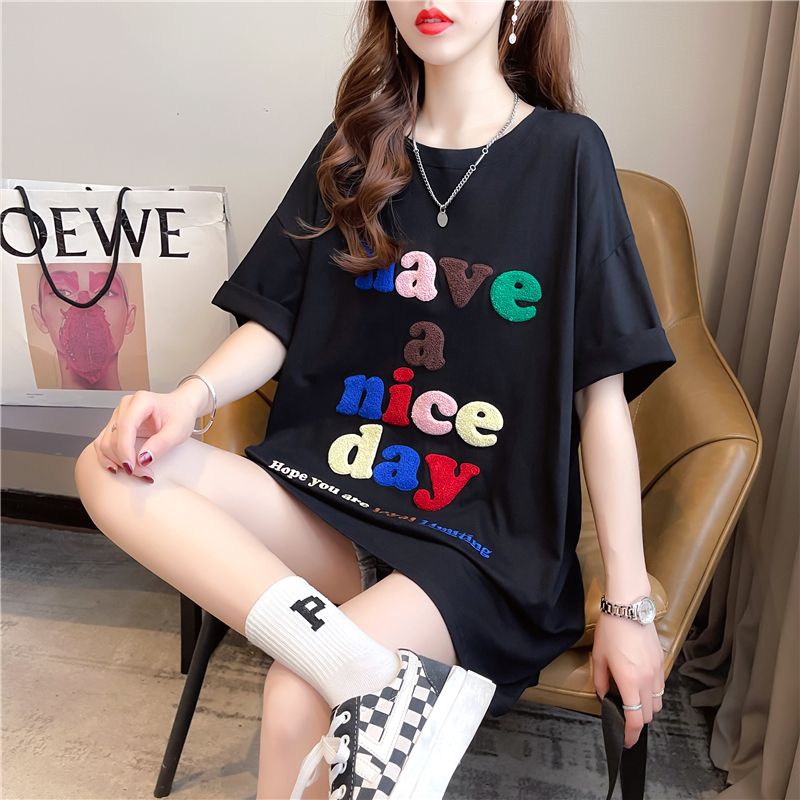 Áo Thun Nữ Oversized Ngắn Tay C11041 [40-150KG]