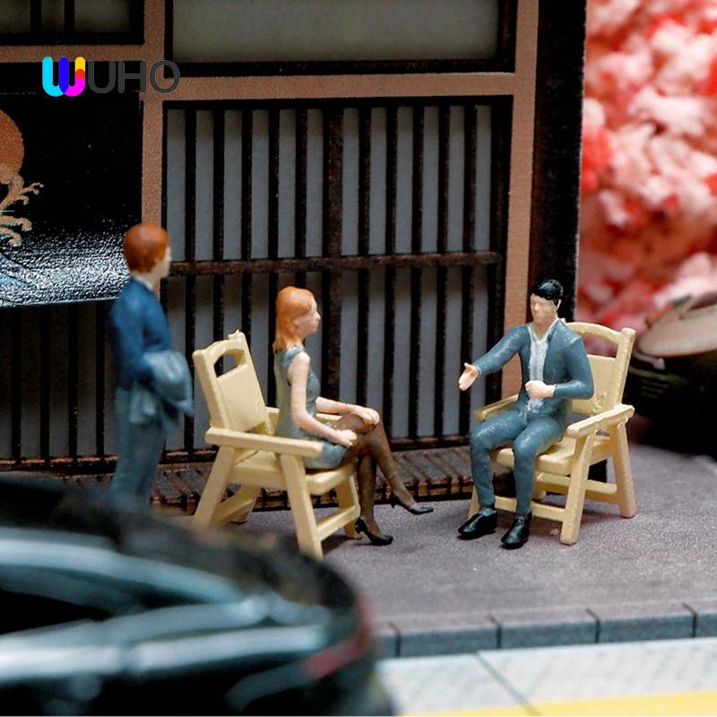 Mô Hình Người Đàn Ông Tỉ Lệ 1 / 64 Trang Trí Tiểu Cảnh