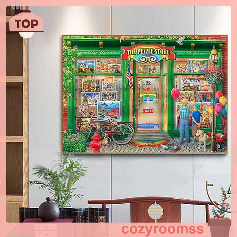 Bộ Tranh Đính Đá 5D Họa Tiết Độc Đáo DIY Dùng Trang Trí Nhà Cửa