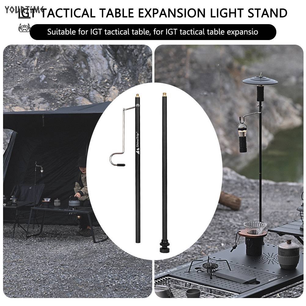 Giá Đỡ Đèn Cắm Trại Bằng Hợp Kim Nhôm Tháo Rời Được