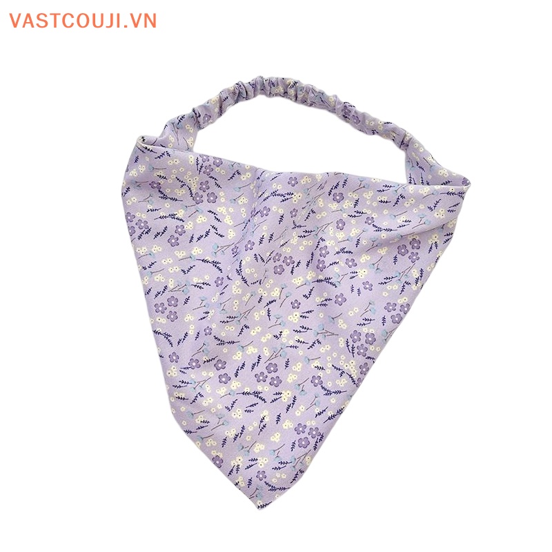 Băng Đô Co Dãn In Họa Tiết Hoa Thời Trang Cho Nữ