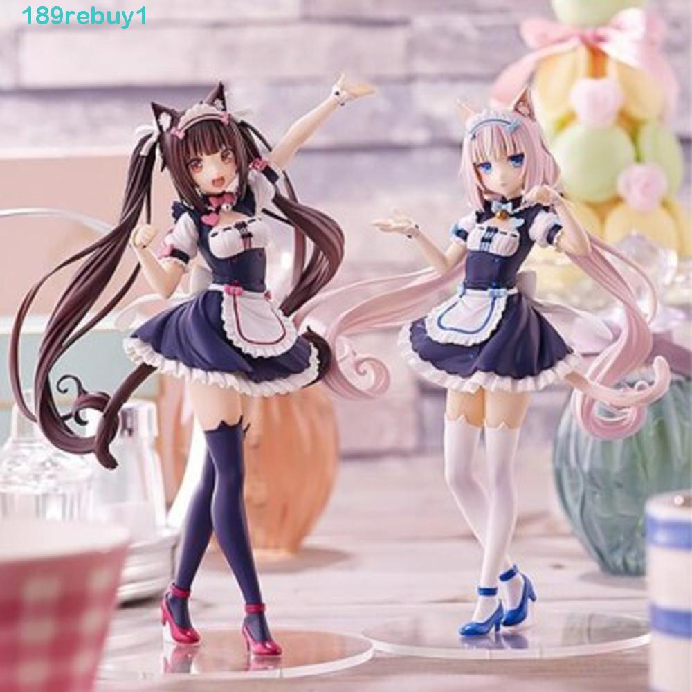REBUY1 Mô Hình Đồ Chơi Nhân Vật Nekopara Nhật Bản Bằng Nhựa PVC