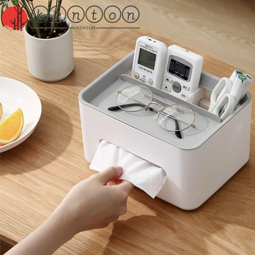 KENTON Giá Đỡ Điều Khiển Từ Xa / Mỹ Phẩm Để Bàn Bằng Nhựa Tiện Dụng