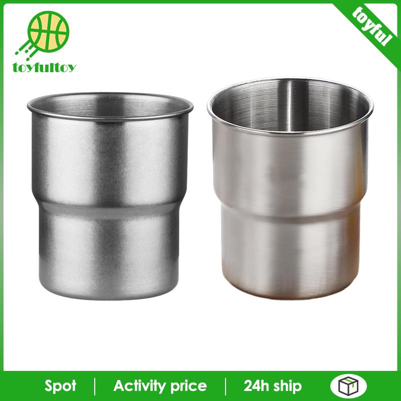 Cốc Uống Trà Sữa 10Oz Bằng Thép Không Gỉ Tiện Dụng Khi Đi Leo Núi / Câu Cá