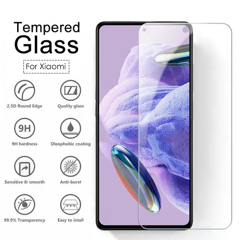 Ốp Điện Thoại Cho Xiaomi Redmi Note 12 11 10 9 8 7 Pro 12S 11S 10S 9S 8T 12C 10C 9A 9C 9T 8A 7A 6 6A K20 Mi 12T 11T 10T Pro 11 Lite Poco M3 M4 M5 X3 X4 X5 Pro X3 GT F2 Pro F3 Bộ 9 Kính Cường Lực Bảo Vệ An Toàn Chất Lượng Cao