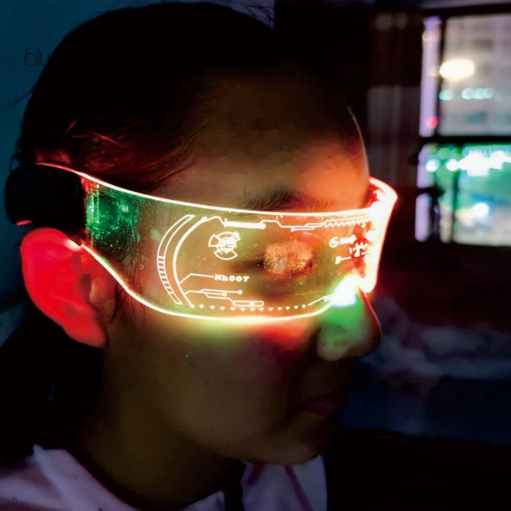 Kính Mát Có Đèn LED Phát Sáng Thời Trang Halloween