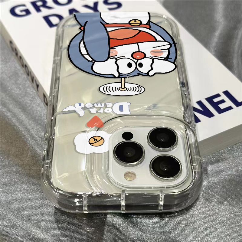 Ốp Điện Thoại Dẻo Họa Tiết Mèo Tinkerbell Dễ Thương Chống Sốc Cho iPhone12 8pl7 11 13In 14pro NEXN