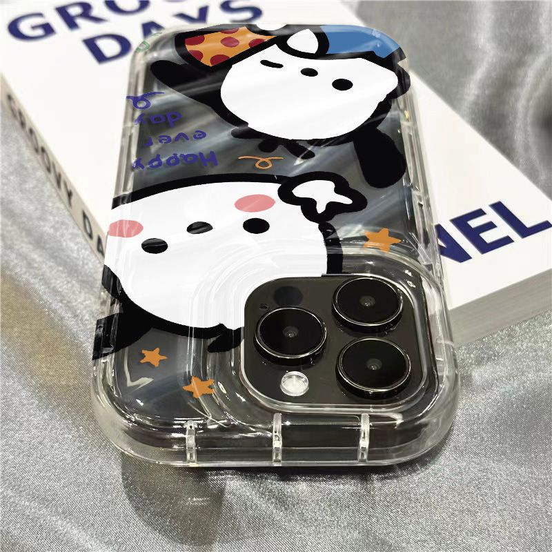 Ốp Điện Thoại Mềm Trong Suốt In Hình Chú Chó Pacha Dễ Thương Cho Iphone 11 / 14Promax / 81312 7 Xr