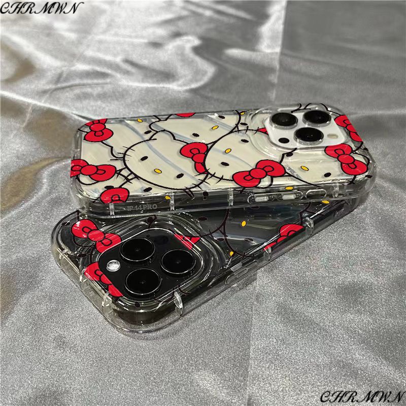 Ốp Điện Thoại Dẻo Trong Suốt Họa Tiết Hoạt Hình Mèo Kitty Dễ Thương Cho Iphone14Promax plussins8 1312 / / 117
