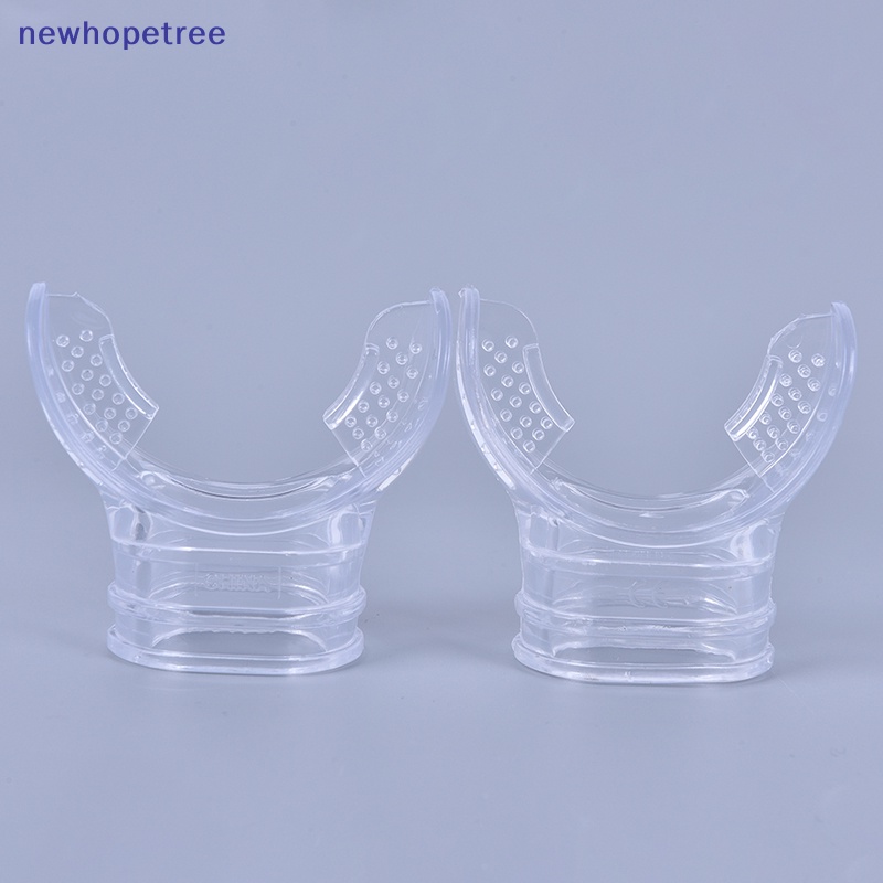 1 Ống Thở Lặn Bằng Silicone Trong Suốt