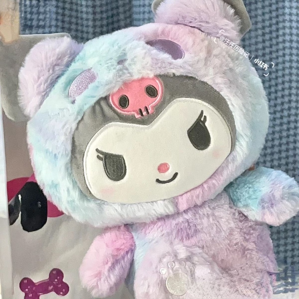 Panda~búp bê sang trọng, búp bê dễ thương, Kulomi, Melody, chú chó quế, búp bê hoạt hình siêu mềm, búp bê nhuộm màu nhiều màu, búp bê gối, quà sinh nhật 0048