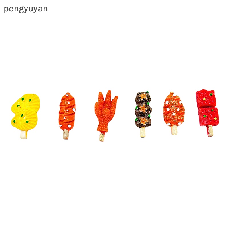Set 5 Mô Hình Chân Gà / Tôm / Thức Ăn Đồ Nướng Trang Trí Nhà Búp Bê 1: 12