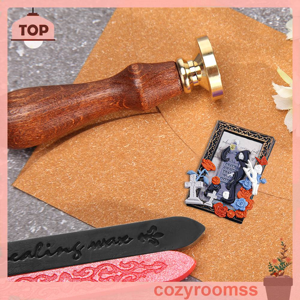 Đầu Tem Bằng Đồng Phong Cách Gothic Cổ Điển Dùng Để Trang Trí Thiệp Cưới