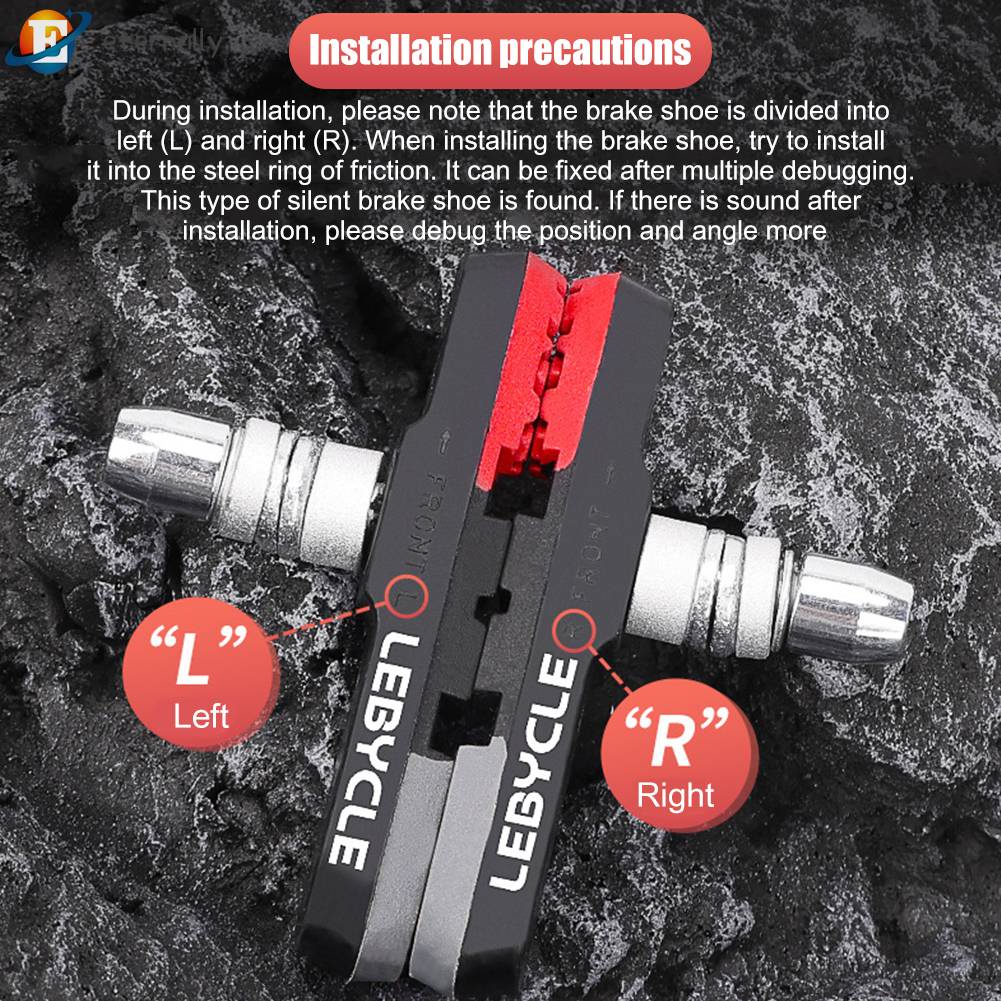 Má Phanh Xe Đạp Chuyên Nghiệp Thiết Kế Cong Chống Mài Mòn