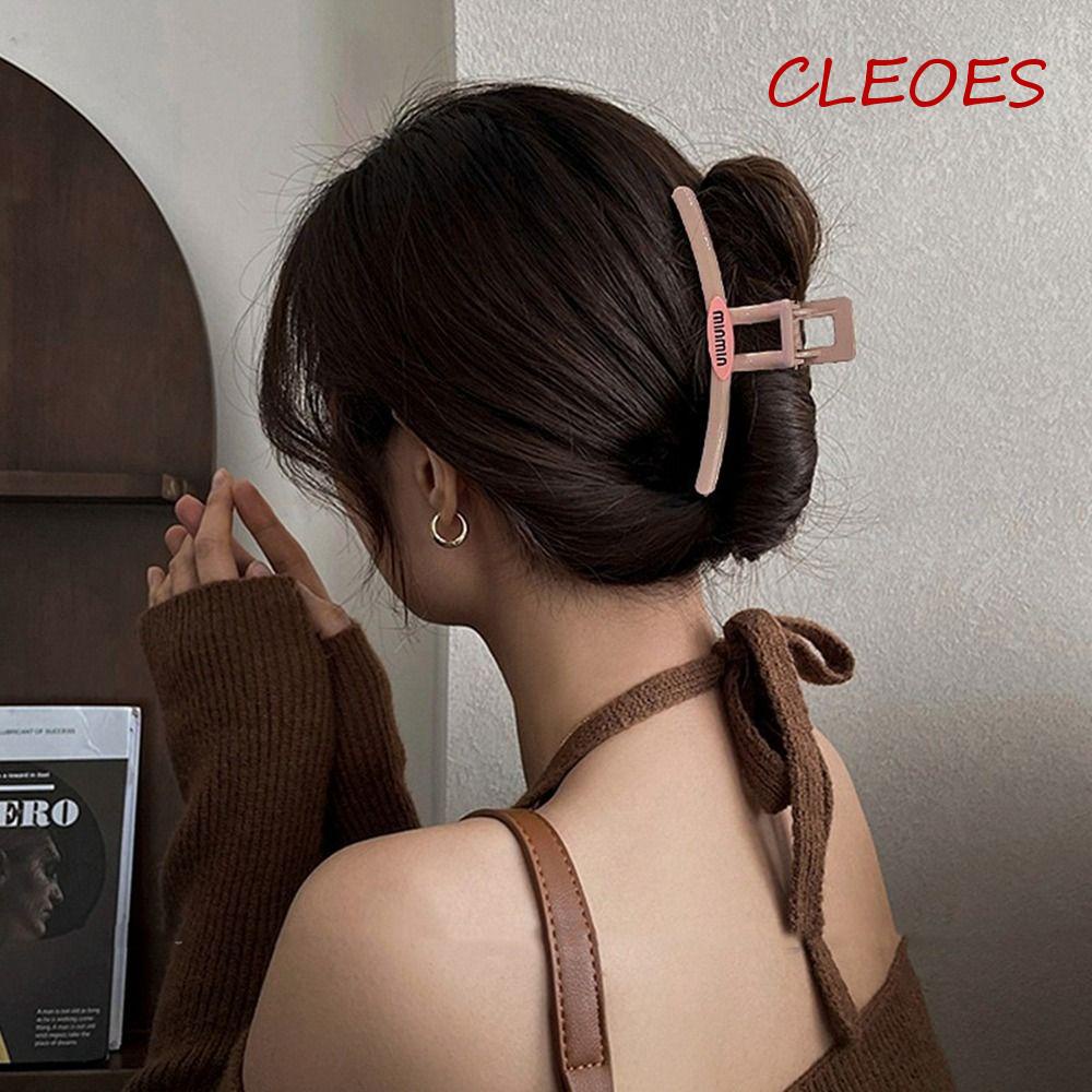 CLEOES Kẹp Tóc Hình Cá Mập Dễ Thương Phong Cách Hàn Quốc Cho Nữ