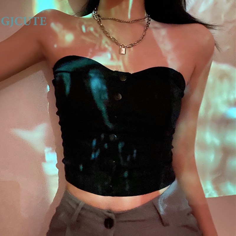 Áo Hai Dây Mỏng Mùa Hè Màu Trơn Gợi Cảm Cho Nữ WTD