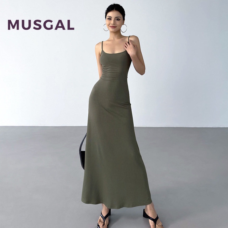 Đầm Maxi Hở Lưng Phong Cách Mới 2023 Cho Nữ