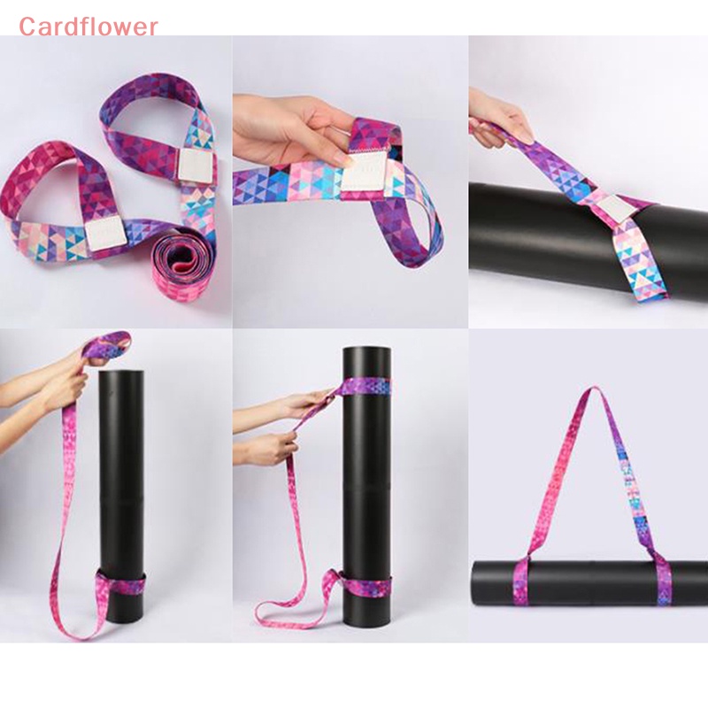 1 Dây Đeo Thảm Tập Yoga Co Giãn Điều Chỉnh Được