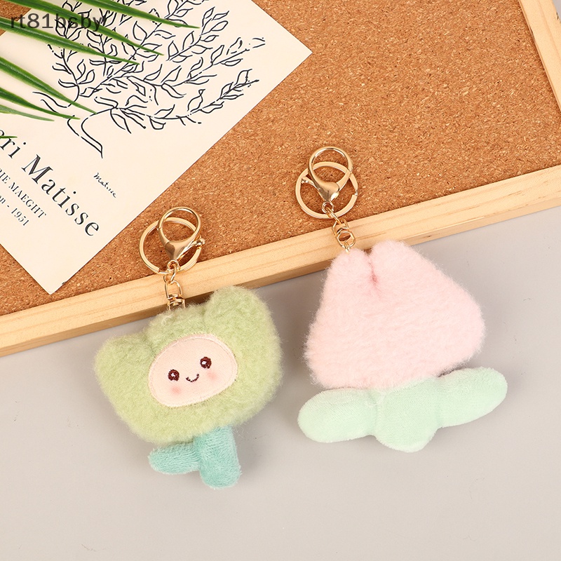 Móc Khóa Gấu Bông Tulip Dễ Thương