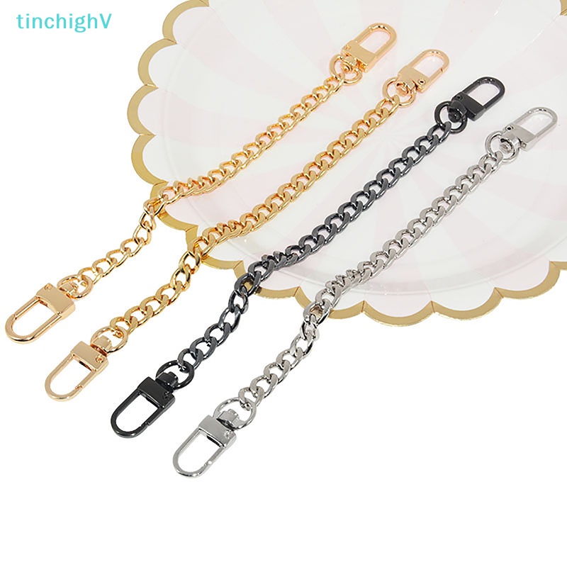 Dây Xích Nối Dài 20cm Màu Vàng / Bạc / Đen Chuyên Dụng Cho Túi Xách DIY