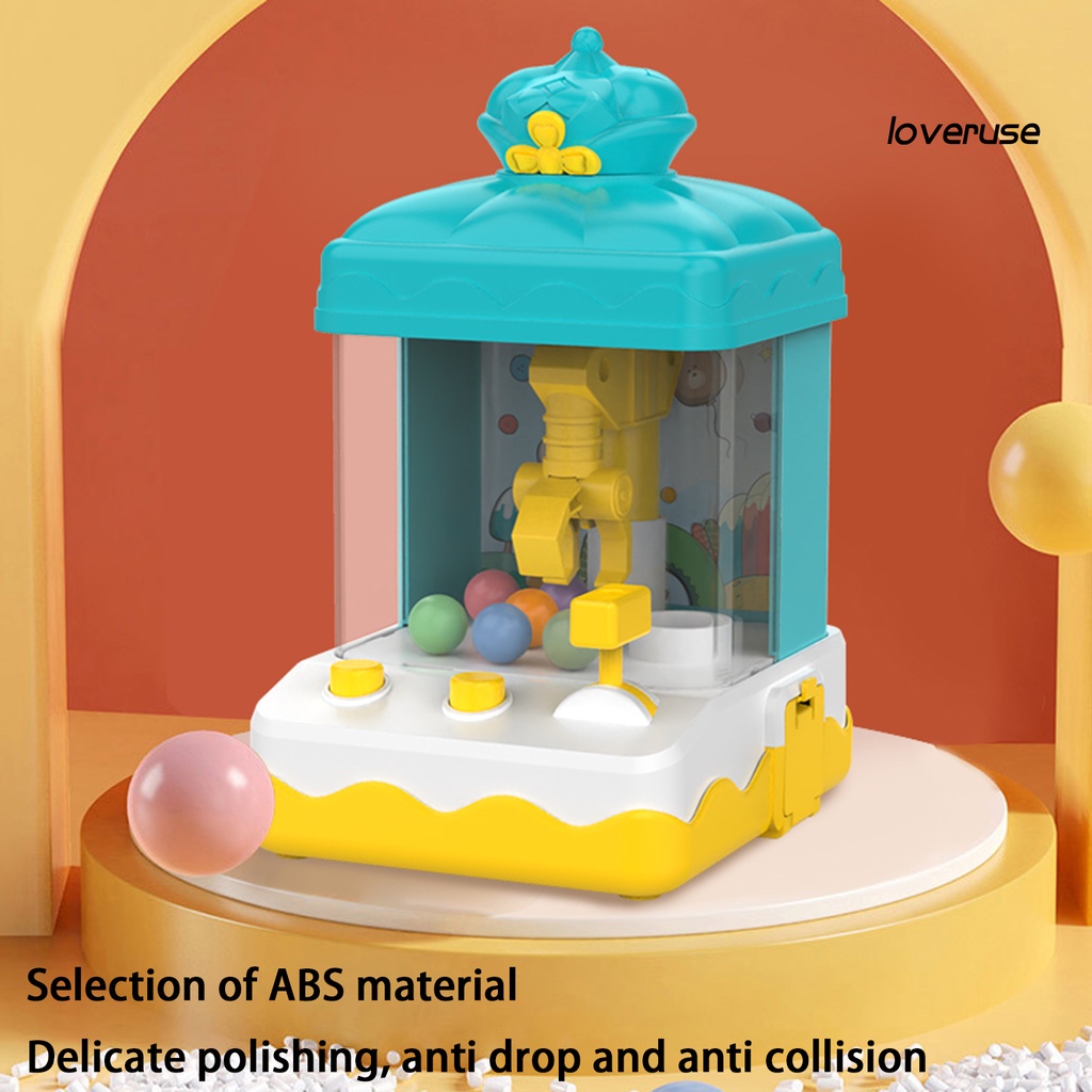 Loveruse Đồ Chơi Máy Kẹp Móng Vuốt Điều Khiển Chuyển Động Đơn Giản Giải Trí Dễ Sử Dụng Cho Bé