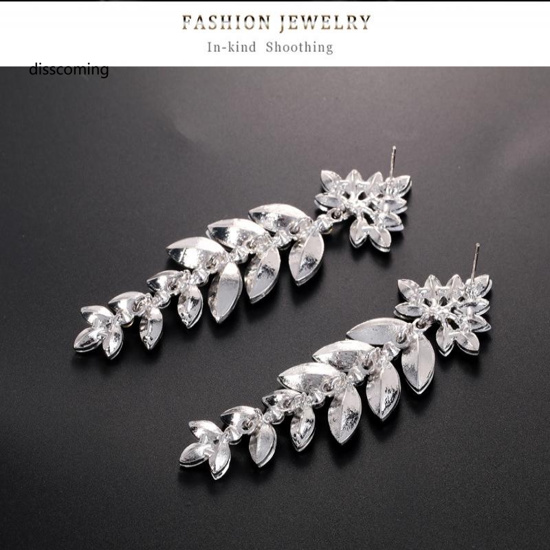 Đầm Nữ Kiểu Dáng Dễ Thương Xinh Xắn Hợp Thời Trang| Bông Tai Dáng Dài Hình Chiếc Lá Màu Đỏ Thời Trang Cho Nữ