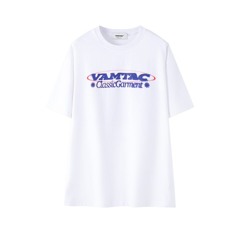 Áo Thun cotton Ngắn Tay Dáng Rộng Thời Trang Mùa Hè Cho Nam Nữ