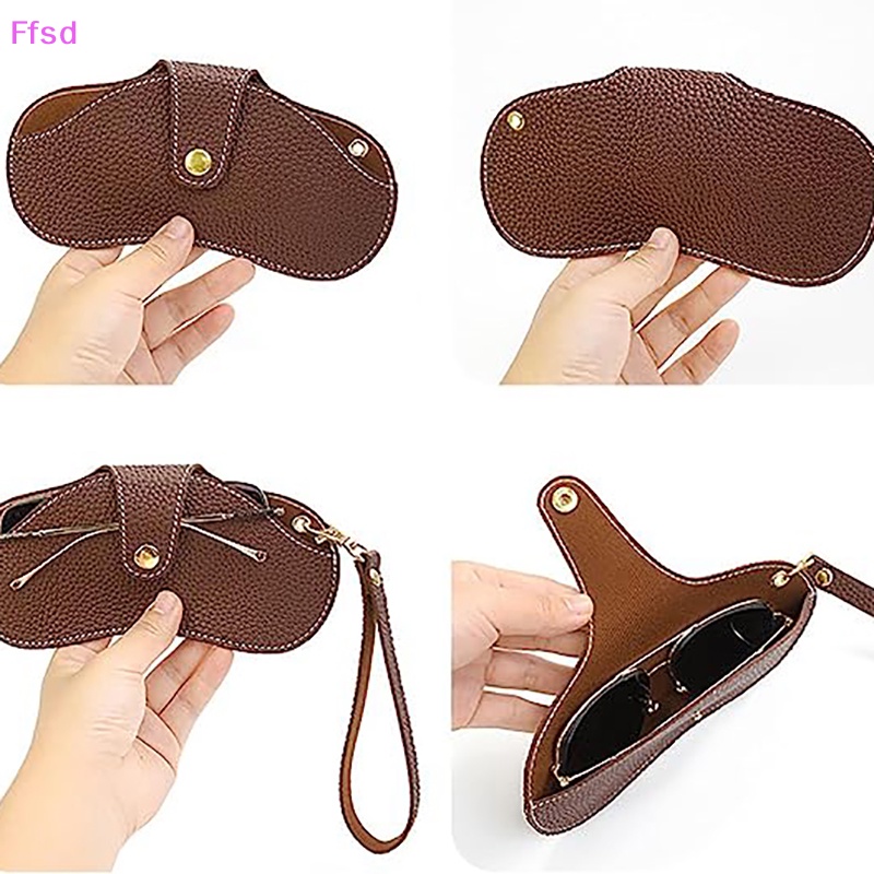 Hộp Đựng Mắt Kính Cầm Tay Bằng Da PU Mềm Chống Áp Lực