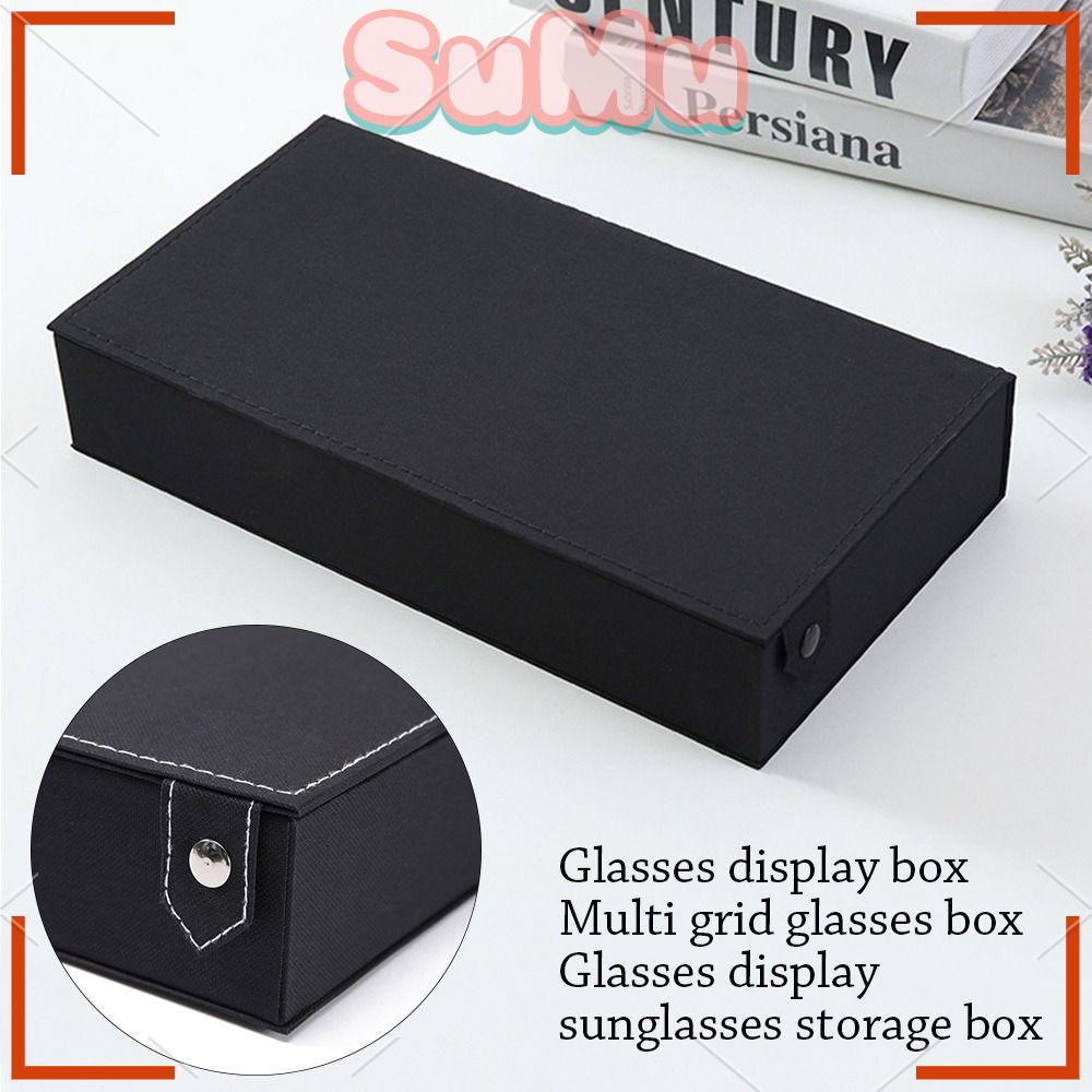 SUMU Hộp Đựng Mắt Kính Bằng Vải Oxford Nhiều Ngăn Thời Trang Sắp Xếp Gọn Gàng