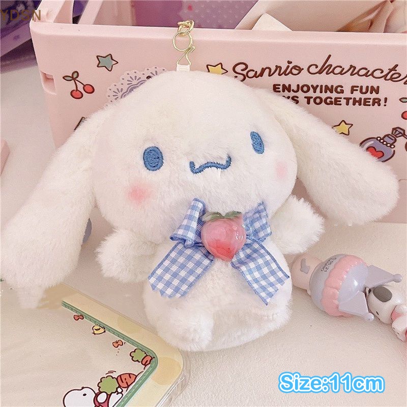 [YDSN] Móc Khóa Hình Búp Bê Thỏ Cinnamoroll Melody Nhồi Bông Đáng Yêu Trang Trí Túi Xách / Xe Hơi RT