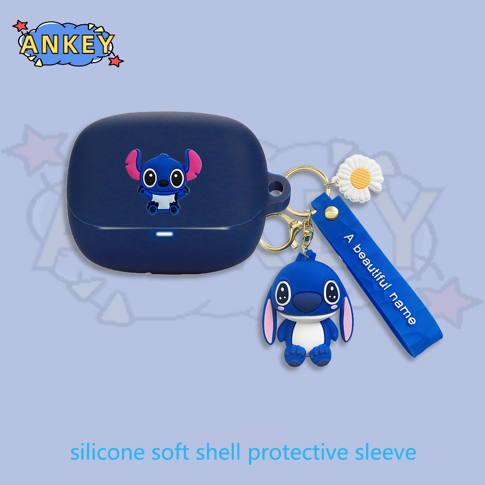 For Baseus Bowie M2s M2 M2+ E9 W3 Case Earphone Silicone Case Black Kuromi Earbuds Soft Protective Headphone Cover Headset Skin