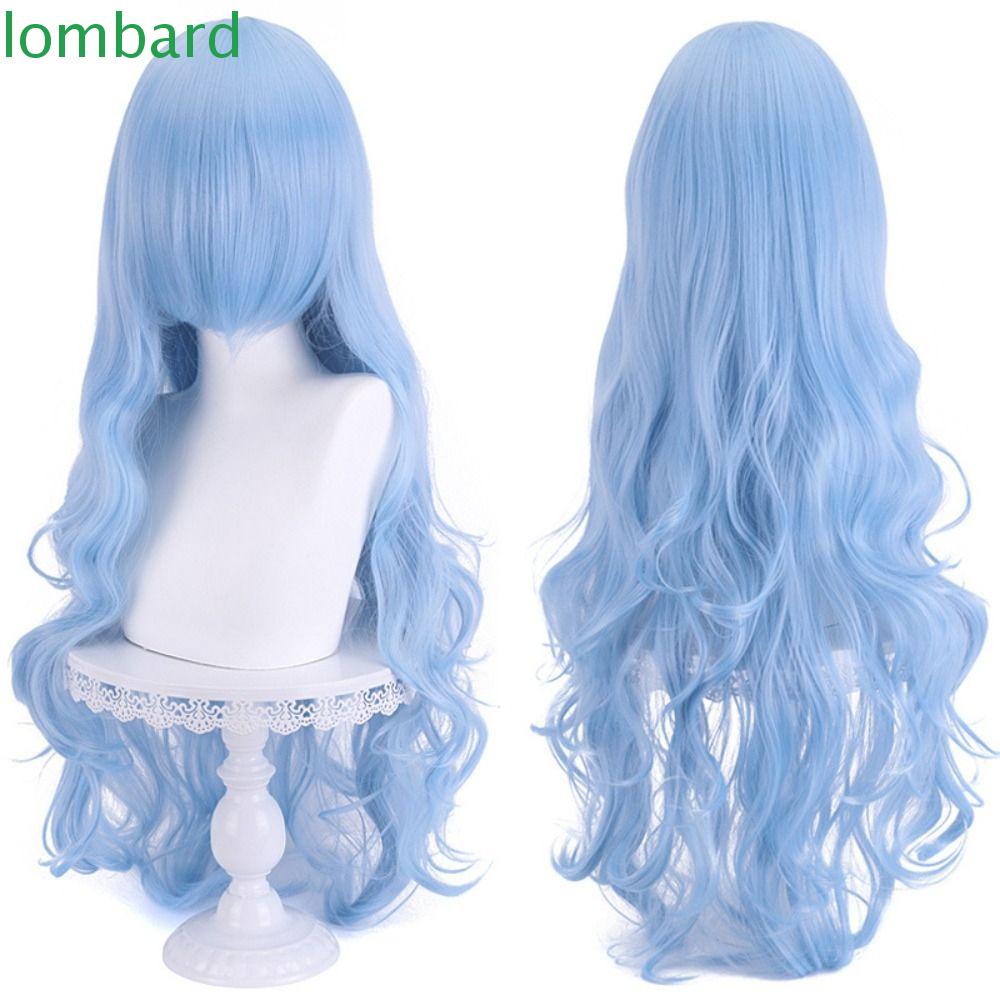 LOMBARD Tóc Giả Hóa Trang Nhân Vật Rei Ayanami Bằng EVA Vô Hình Không Đường May