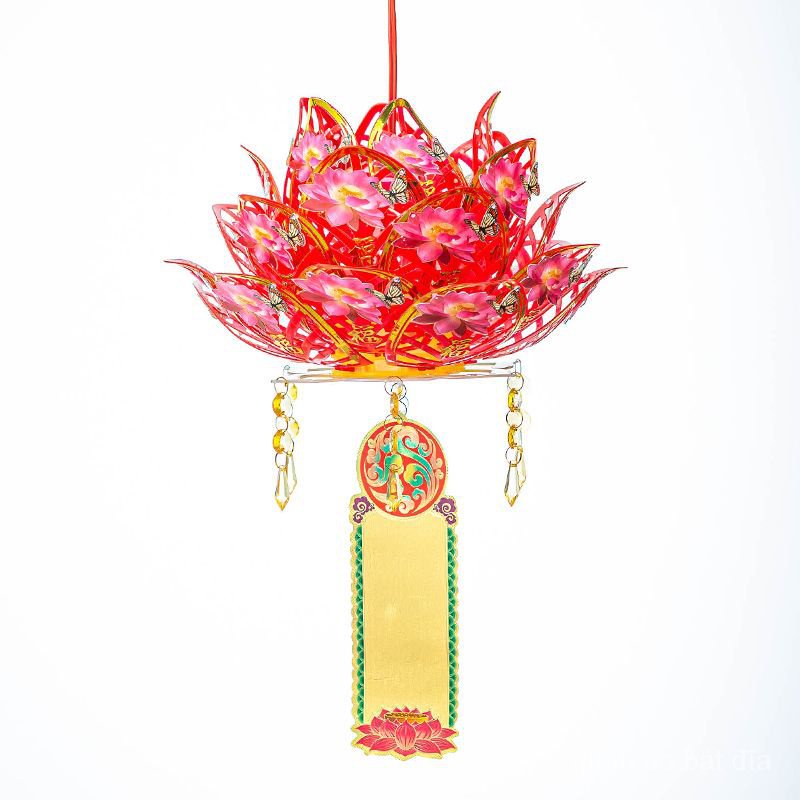 Đèn Treo Trần Nhà Hình Hoa Sen Phật Giáo