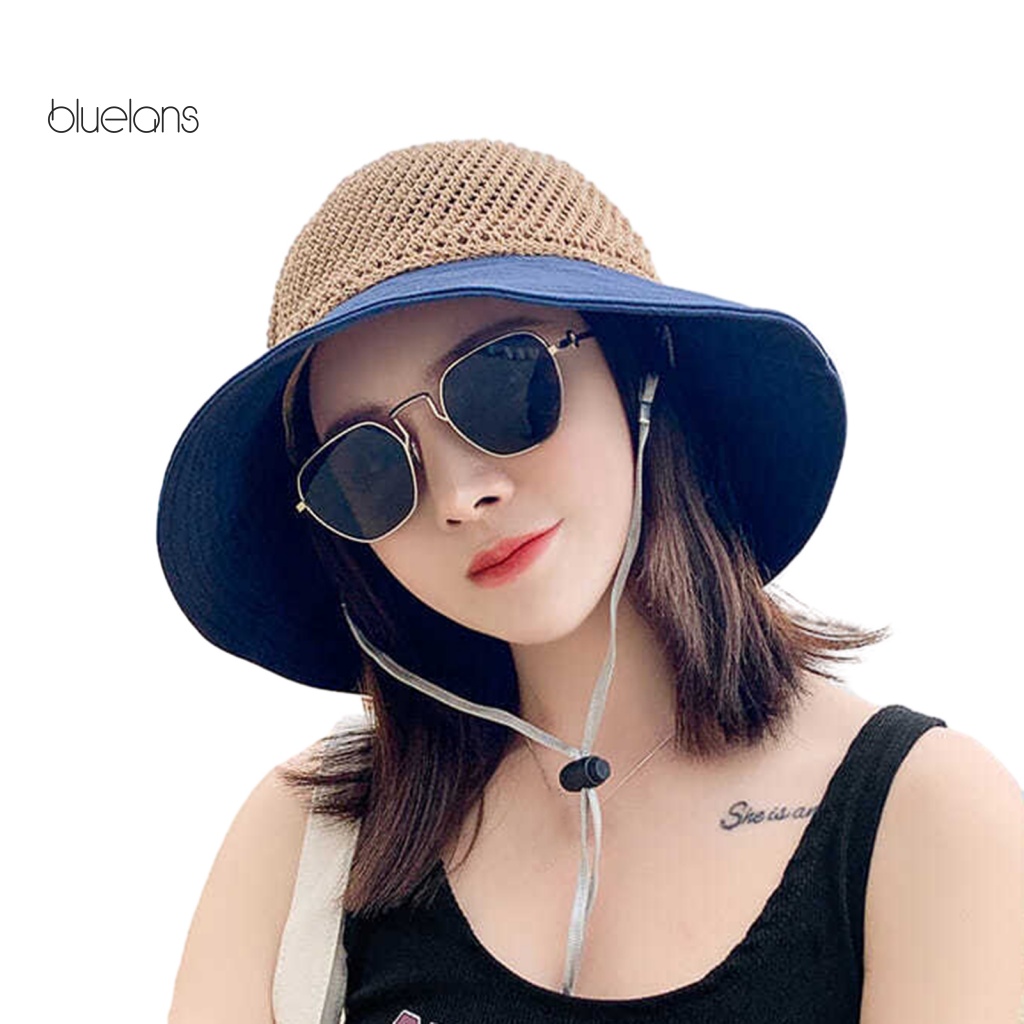 Nón Tai Bèo Rộng Vành Chống Tia UV Thời Trang Đi Biển Mùa Hè Cho Nữ