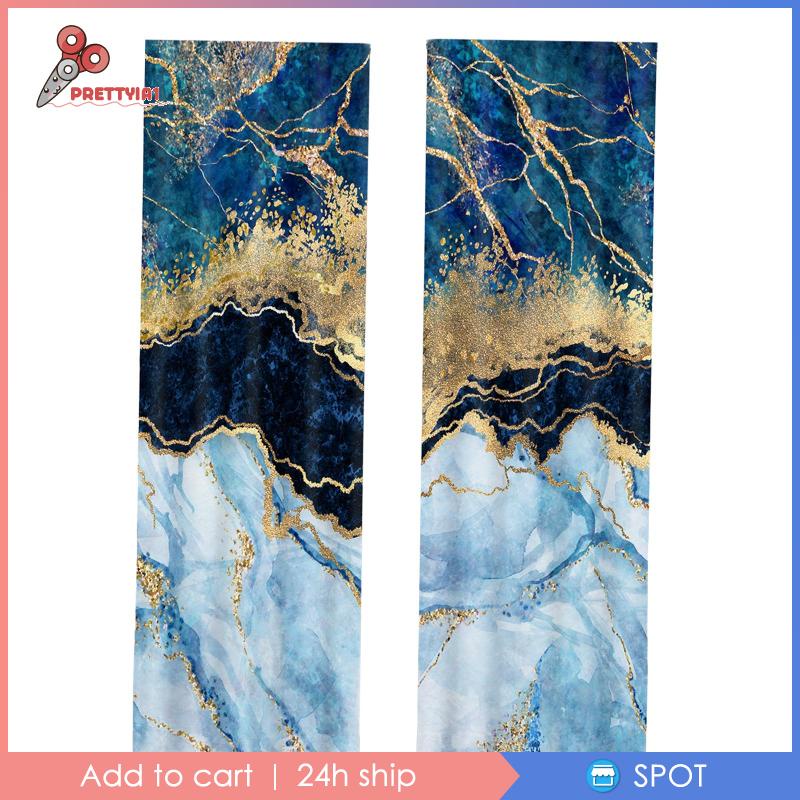 2 Rèm Cửa Sổ Chất Liệu Polyester Cho Phòng Ngủ / Phòng Khách