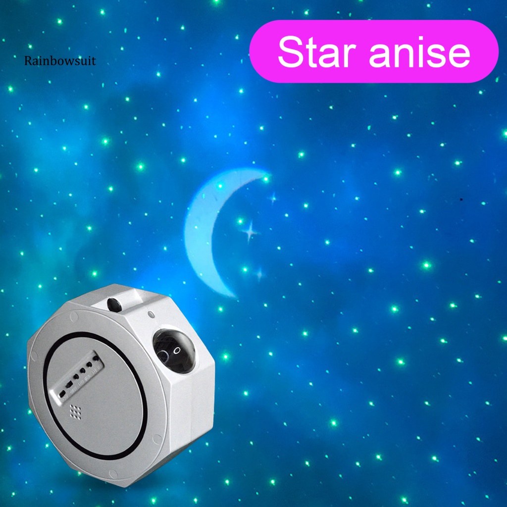 Đèn LED Chiếu Hình Bầu Trời Sao Sạc USB Điều Khiển Từ Xa Cho Phòng Ngủ