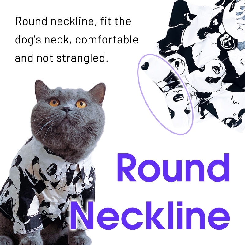 HamshMoc  Áo Mềm Nhẹ Thoáng Khí In Họa Tiết Hamsa Thời Trang Mùa Hè Cho Thú Cưng