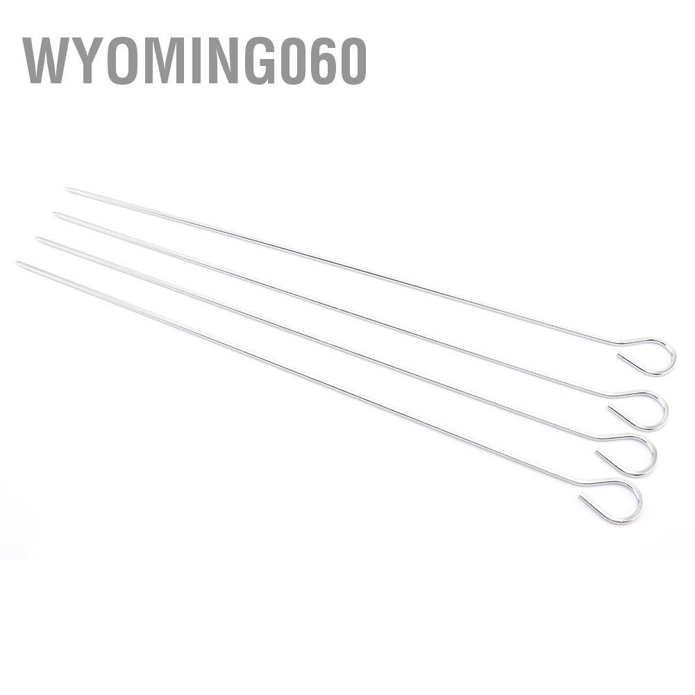 Wyoming060 9 Cái/bộ Bộ dụng cụ BBQ bằng thép không gỉ nướng phụ kiện kèm túi Oxford
