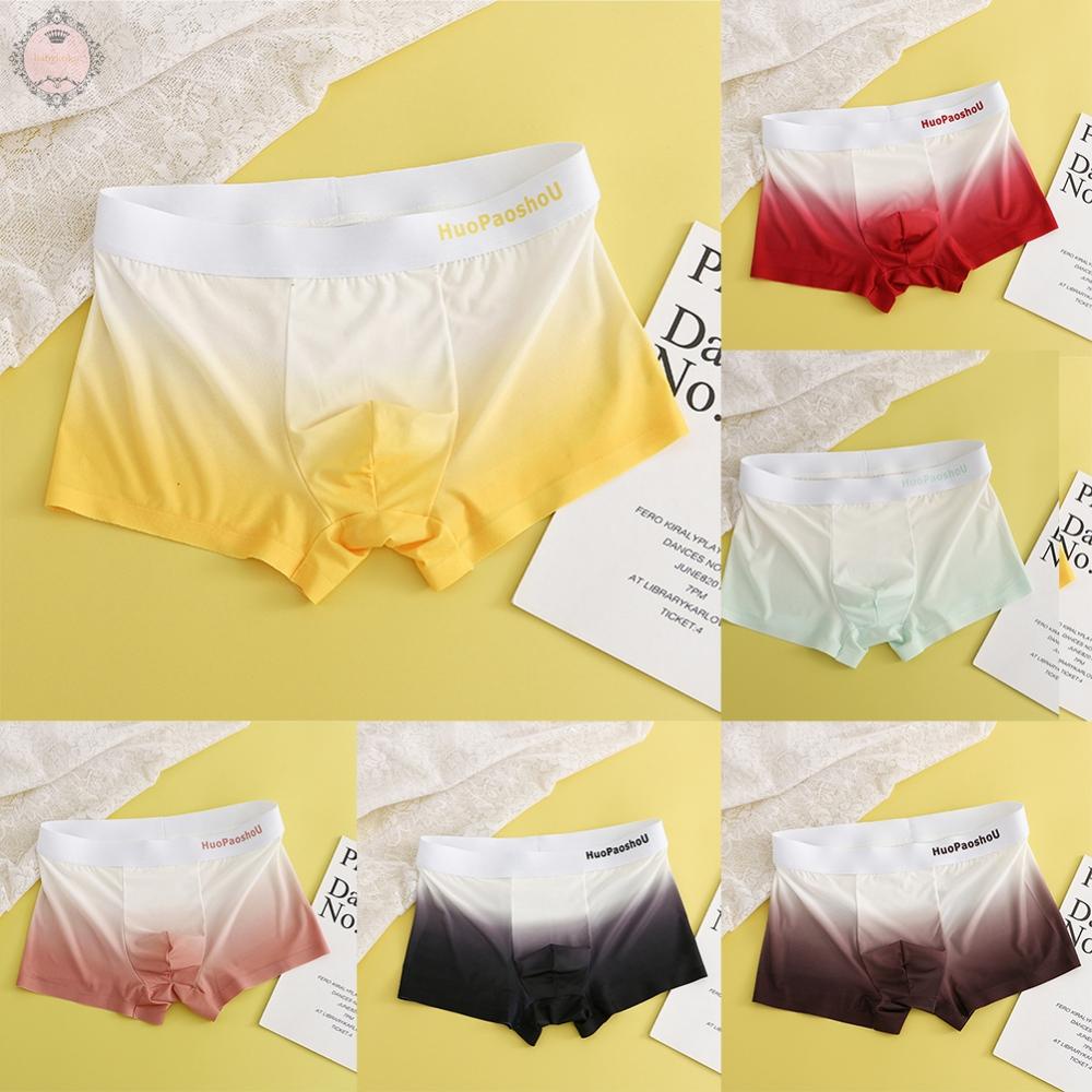 Men Boxers Brief Underwear Men Boxer Shorts Breathable Elastic Male Panties