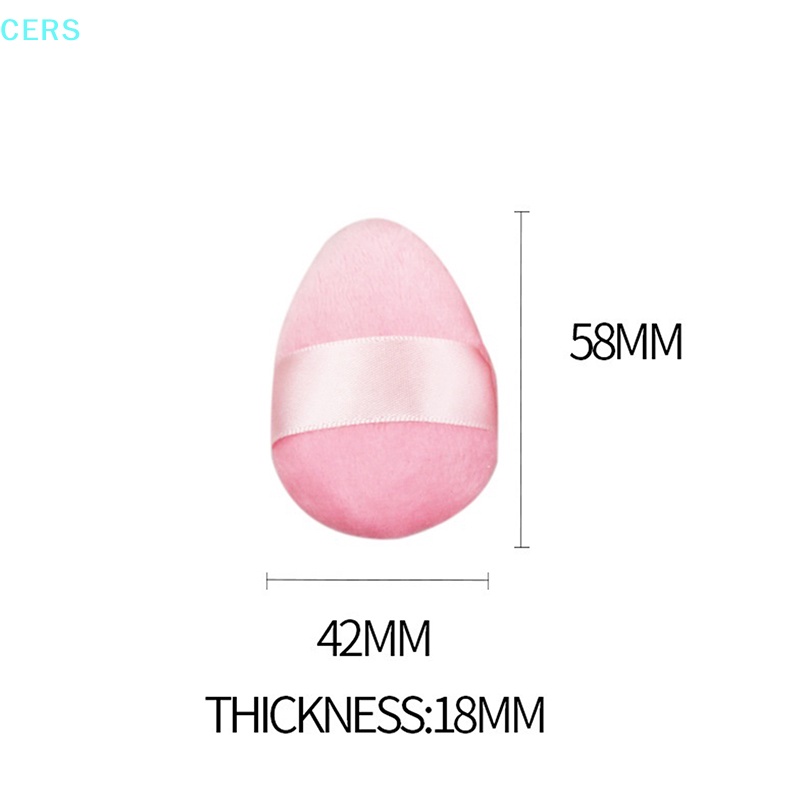 Set 1 / 3 Mút Trang Điểm Mắt Bằng Cotton Cỡ Vừa Và Nhỏ Tiện Dụng