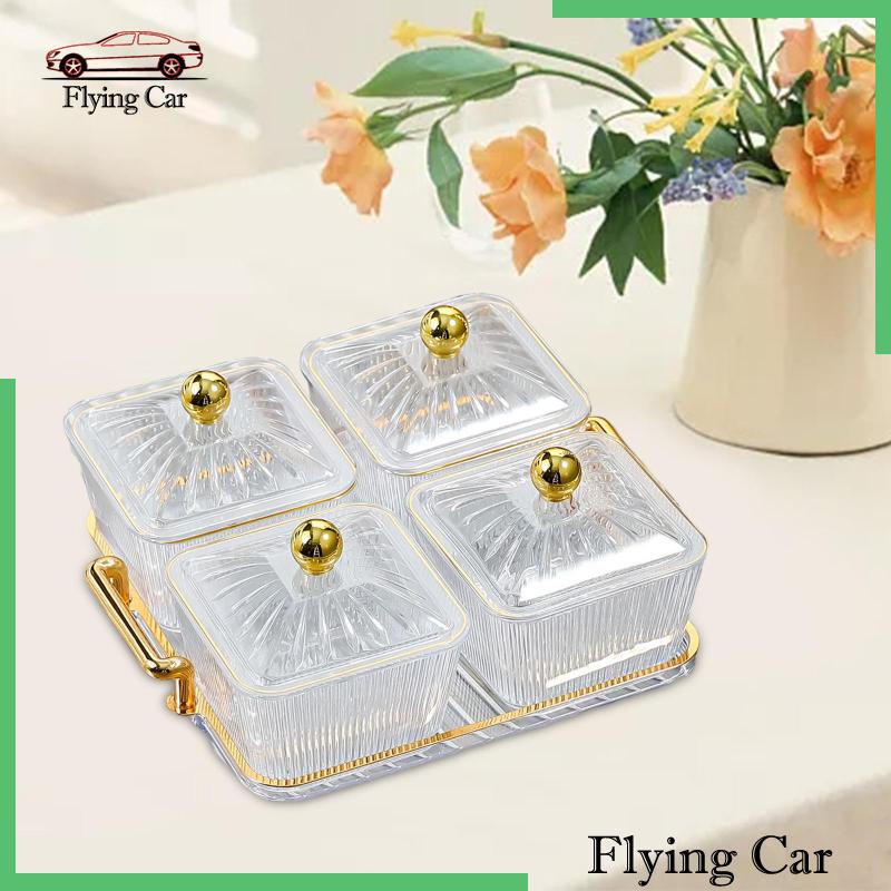 Đĩa Đựng Trái Cây / Gia Vị Với Tay Cầm Đôi Tiện