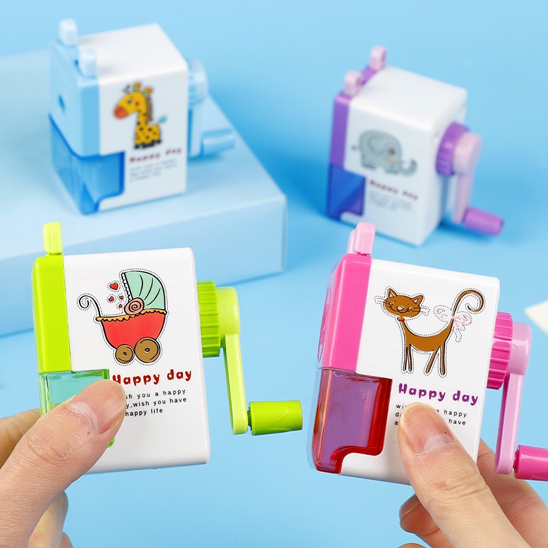 Gọt Bút Chì Thiết Kế Hình Hoạt Hình Dễ Thương Dành Cho Học Sinh