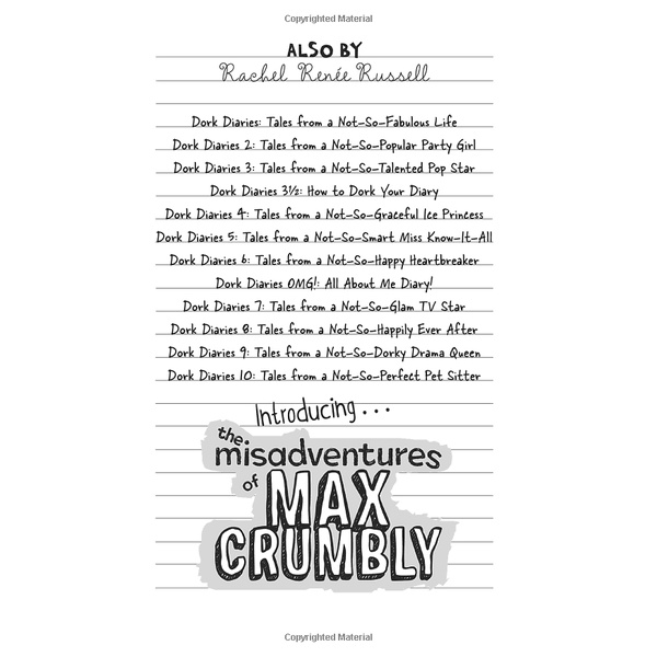 Dork Diaries OMG! All about Me Diary!