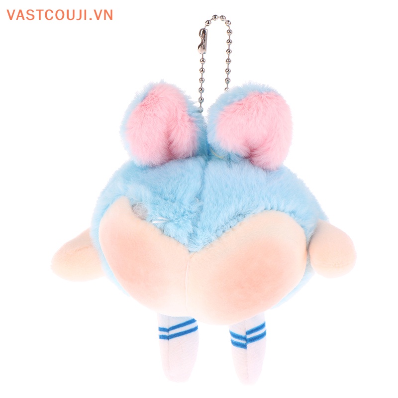Móc Khóa Hình Mông Thỏ Nhồi Bông Đáng Yêu